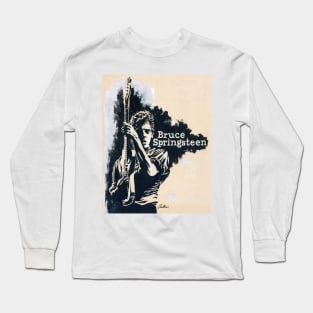 BRUCE GUITAR Long Sleeve T-Shirt